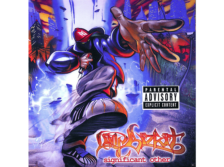 the album cover for Limp Bizkit’s album titled Significant Other. It features a picture of an exaggerated demonesque rapper with one hand out towards the audience, while the other hand holds a mic to its mouth—seemingly rapping at the audience, or its rap battle competition